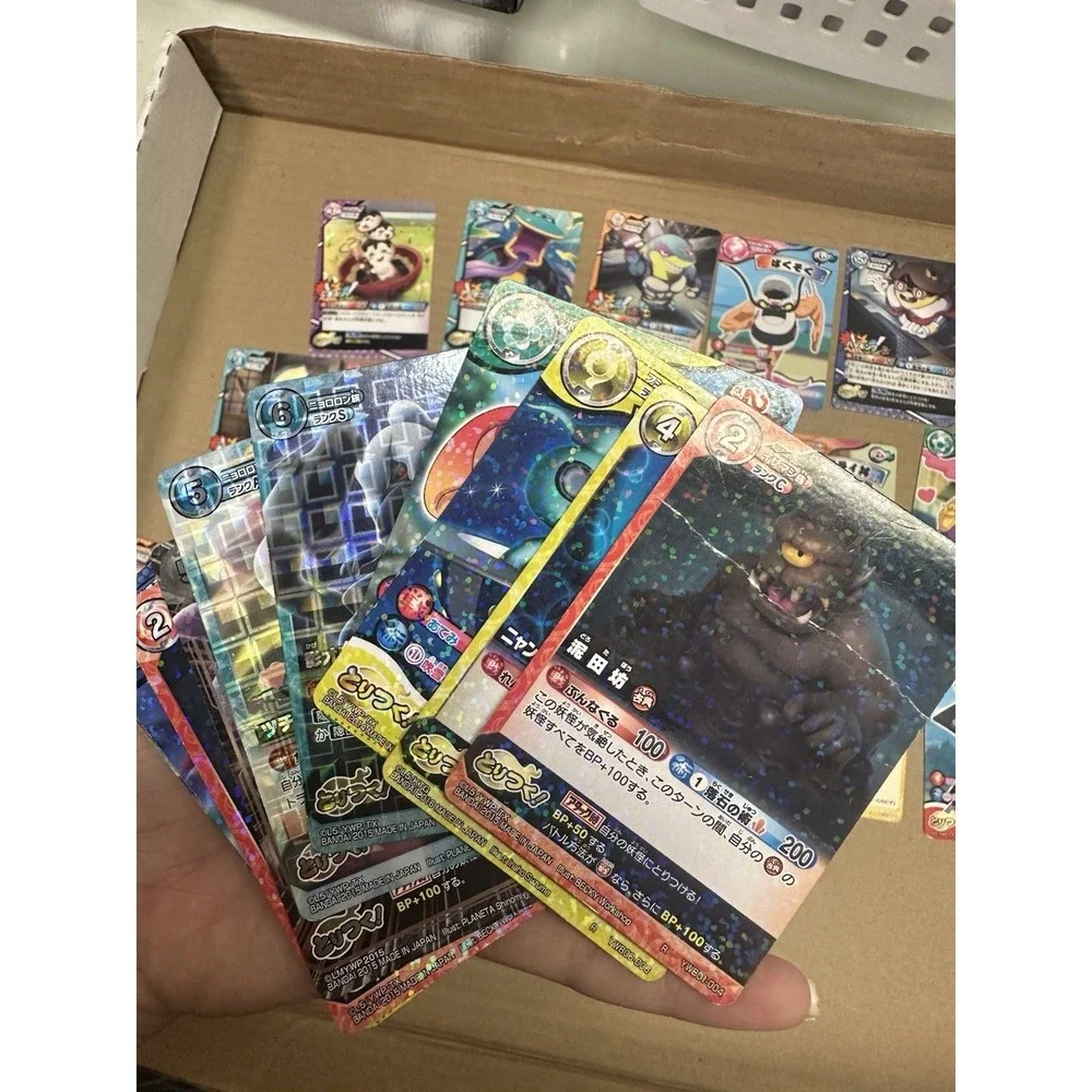 Yokai‎ Watch Toritsuki Card Battle Bulk Cards Yo-Kai LP-DMG many foils Bandai